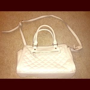 Pearl white purse